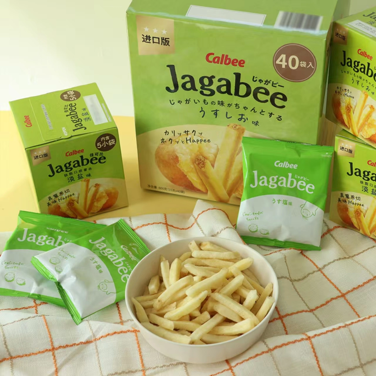山姆商品4 卡乐比Jagabee淡盐味薯条600g 详情 2